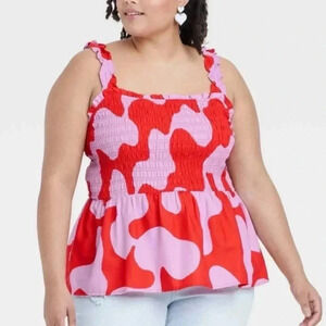 Ava & Viv Smocked Tank Top